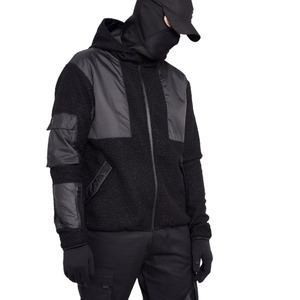 Unisex <b>Techwear</b> Bomber <b>Jacket</b> Tactical Multi-Pocket Cargo Streetwear Waterproof Windbreaker Urban Hooded Anti-UV Spring 160g - Product Image 4