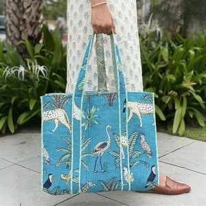 Bolsa de Mano de Algodón con Diseño de Puntos, Ecológica y Casual, con Asa para el Hombro y Gran Capacidad para Viajes y Uso Comercial - Product Image 3