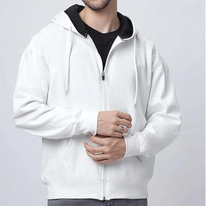 ผู้ผลิตเสื้อฮู้ดดี้โอเวอร์ไซส์แบบขายส่ง OEM เสื้อฮู้ดดี้ผ้าฝ้ายหนาน้ำหนักมาก เสื้อฮู้ดดี้โอเวอร์ไซส์สำหรับแบรนด์เสื้อผ้า MOQ ต่ำ - Product Image 4
