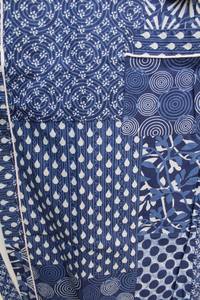 Bata Kimono de Algodón Suave con Estampado de Dibujos Animados para Mujer, Camisón de Verano Hecho a Mano ODM con Cuello en V, Cintura Elástica, Largo hasta la Rodilla - Product Image 5