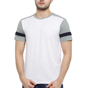 เสื้อยืดคอกลมผู้ชายคุณภาพสูง ขายดี สีพื้น ผ้าฝ้ายทอ 100% ทรงหลวม พิมพ์ลาย ระบายอากาศได้ดี - Product Image 1