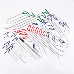 สเตนเลสสตีล420 42ชิ้นสำหรับเครื่องมือซ่อมรอยบุ๋มรถยนต์ - Product Image 1