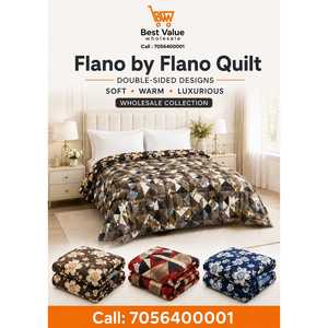 Luxury Polyester Super King <b>Quilt</b> Set-Soft Warm Winter Comforter 220x240 CM by FLANO - Product Image 3