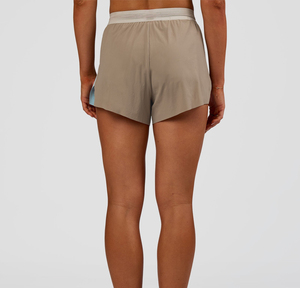 Shorts de sport pour femmes, de haute qualité, couleur personnalisée, écologiques, séchage rapide, coupe sportive, tricotés en coton et élasthanne, respirants - Product Image 2