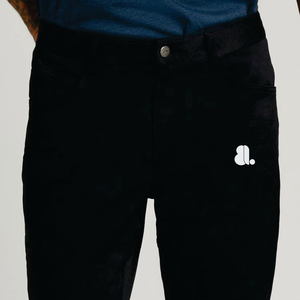 Pantalones de Viaje para Hombre, de Lona, Ecológicos, Ligeros, de Secado Rápido, Transpirables, Teñidos Simples - Product Image 4