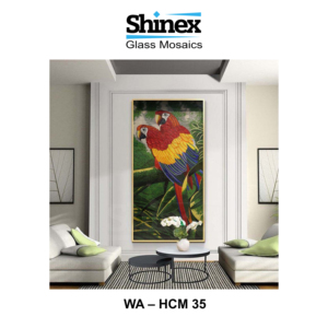 Revêtement mural en mosaïque de verre givré de 10 mm d'épaisseur pour villa, hôtel, école, beauté durable pour l'intérieur - Product Image 4