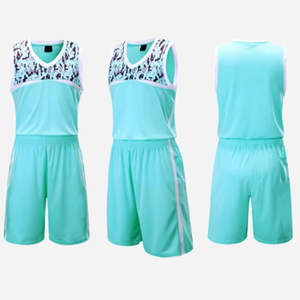 เสื้อบาสเก็ตบอลลายเสือดาวโพลีเอสเตอร์ 100% ระบายอากาศได้ดี ขนาดใหญ่พิเศษ สั่งทำได้ตามต้องการ ขายส่ง แห้งเร็ว ด้านหน้าพิมพ์ลายด้วยความร้อน MOQ ต่ำ สำหรับทีม - Product Image 6