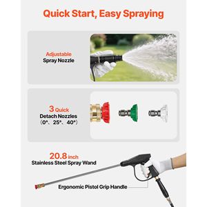 Zaino spruzzatore a Gas da 26,5 cc 0,9 CV da 6.5 galloni serbatoio 24 ugelli bacchetta efficiente 0,9 CV - Product Image 6