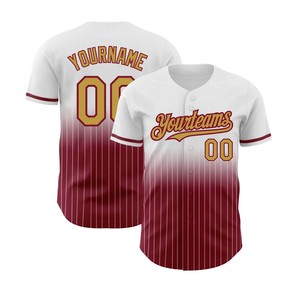 เสื้อเบสบอล/เสื้อกีฬาแบบระบายอากาศได้ ยูนิเซ็กซ์ สำหรับงานซับลิเมชั่นและงานพิมพ์ลายด้วยความร้อน (OEM) - Product Image 6