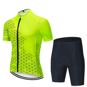 Conjuntos de Uniformes de Ciclismo Transpirables de Alta Calidad para Tallas Grandes con Nombre de Equipo Personalizado, Colores Personalizados, Jersey y Pantalones Cortos Cómodos - Product Image 2