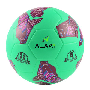 Custom Professional Thermal Bonded Nylon Wound Soccer Balls Size 5 Official <b>Match</b> Standard Indoor Outdoor Football - Product Image 4