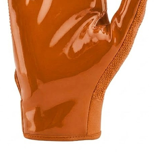Guantes de Fútbol Americano con Pedrería, Estilo Nuevo, Color Naranja, Guantes Deportivos de Alta Calidad con Pedrería para Hombre - Product Image 6