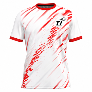 เสื้อฟุตบอลพิมพ์ลายแบบรีดร้อนตามสั่ง ชุดทีมฟุตบอล แห้งเร็ว ระบายอากาศได้ดี สำหรับฤดูหนาว บริการ OEM - Product Image 3