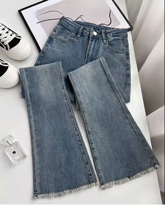 Pantalones Vaqueros de Mujer al por Mayor de Alta Calidad, Estilo Casual Holgado Personalizado, Pantalones de Mezclilla Elásticos y Transpirables - Product Image 6