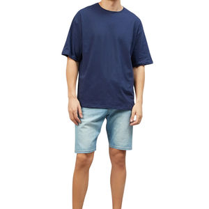 T-shirt personnalisé avec logo, couleur unie, vente en gros, haute qualité, t-shirt streetwear personnalisé premium, marque de mode de haute qualité - Product Image 4