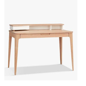 Escritorio Multifuncional de Madera de Teca en Estilo Escandinavo - Product Image 1