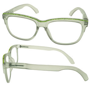 Gafas de montura completa de PC con diseño de brillantina premium y color de marca personalizable - Product Image 3