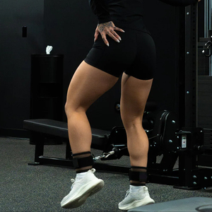 สายรัดข้อเท้าสำหรับออกกำลังกายแบบมืออาชีพ สำหรับเครื่องเคเบิล ใช้สำหรับบริหารกล้ามเนื้อก้นและขา ดีไซน์ปรับได้ ทนทาน - Product Image 6