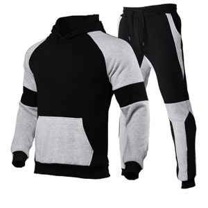 Pantalones Deportivos Grises para Hombre, Estilo Jogger, Cintura Elástica con Cordón, Corte Holgado, Casuales, Moda Urbana - Product Image 1