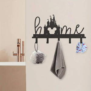 CIFbuy Modern <b>Wall</b> <b>Key</b> Organizer <b>Hooks</b> Easy Installation Space Saving Entryway Storage Mail & <b>Key</b> Holder - Product Image 1