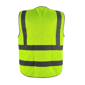 Chaleco de Seguridad Laboral de Alta Calidad para Hombre, Chaleco de Trabajo de Alta Visibilidad, Material Reflectante, Ajuste Cómodo, Confiable, a Precio de Fábrica - Product Image 2