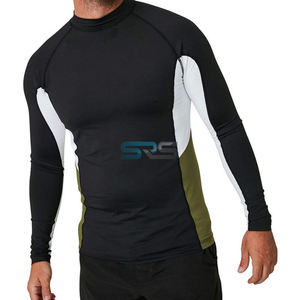 Rashguard Homme Haute Qualité - Sans Manches/Manches Longues, Décontracté, Simple, Respirant, Personnalisable, Anti-bactérien, Séchage Rapide, Performant - Product Image 1