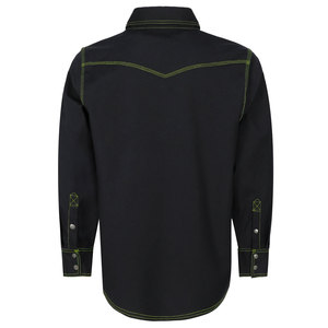 Wholesale 100% Cotton Men Industrial Breathable Flame Resistant Work Wear FR <b>Welding</b> Work <b>Shirt</b> - Product Image 2