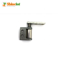 Charnière à friction 1000-0401-HNG MODEL BENT R Custom Free Stop en acier/acier inoxydable/fonte de fonte, couple de 10,0 kg.cm, finition oxyde noir