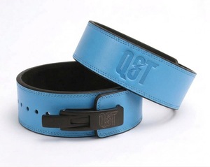 Cinturón de Levantamiento de Pesas de Cuero Genuino, con Logotipo Personalizado, Transpirable, Antideslizante, Ajustable, Elástico, de 13 mm de Grosor, para Gimnasio - Product Image 2
