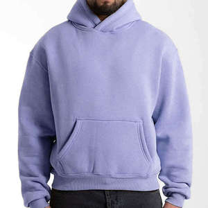 Sudadera con Capucha Extra Grande para Hombre, con Logotipo Personalizado, Impresión en Serigrafía, Efecto Desgastado, Lavado Ácido, Fabricada con Tela Gruesa - Product Image 3