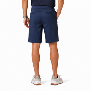 Pantalones Cortos de Golf Personalizados para Hombre, Casuales, de Tela Elástica, Ligeros, de Secado Rápido, Transpirables, Ecológicos, de Color Sólido, a Bajo Precio - Product Image 3