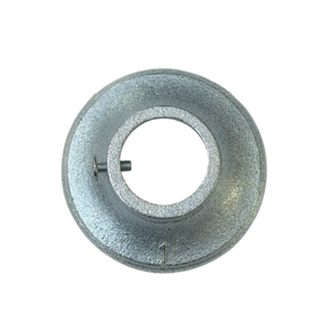 1" Galvanized Cast Iron <b>Wall</b> <b>Plate</b> for Fire Sprinkler Pipe Heavy Duty Pipe Cover QF Brand GWP100 Model Class a & B Fires - Product Image 3