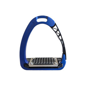 Leather Stirrups with Stitched Edges for <b>Equestrian</b> Riding - Product Image 2
