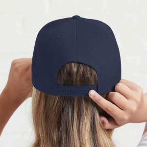 Gorra de Béisbol Clásica Azul de 6 Paneles, Unisex, Ajustada, de Algodón, con Logotipo de Llama Bordado, Gorra Casual para Adultos - Product Image 4