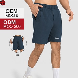 Pantalones Cortos Deportivos para Hombre, de 5 Pulgadas, de Secado Rápido, Transpirables, para Entrenamiento en el Gimnasio, Cintura Media - Product Image 4