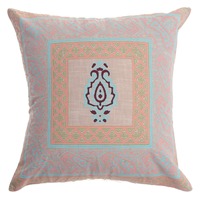 Housse de coussin carrée généreuse pour la décoration intérieure, style hôtel haut de gamme, 100% polyester jacquard avec fermeture à cordon