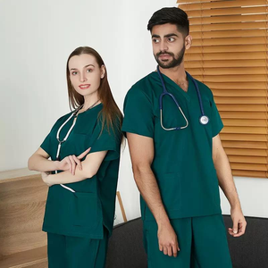 Uniformes Veterinarios Transpirables, Traje de Doctora, Conjuntos Médicos para Mujer, Ropa de Trabajo Médica, Ropa de Trabajo para Peluquería de Mascotas - Product Image 1