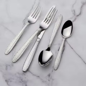 Collection de couverts modernes pour restaurants, ensemble de vaisselle en métal pour cafés, hôtels et gestion d'événements - Product Image 6