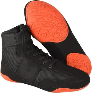 Calzado de Boxeo y Lucha Libre Profesional Transpirable, de Cuero Genuino, Alta Calidad, Unisex, Personalizable, para Verano/Invierno, Venta al Por Mayor OEM - Product Image 1