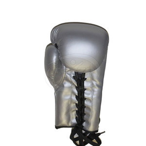 Gants de boxe en cuir sur mesure, haute qualité, antidérapants, avec sangle de poignet réglable, fabriqués au Pakistan, prix bas - Product Image 4