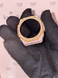 Boîtier de montre LUMORA en acier inoxydable 304 écologique, finition dorée et sertissage de pierres, pour bijoux de mode - Product Image 3