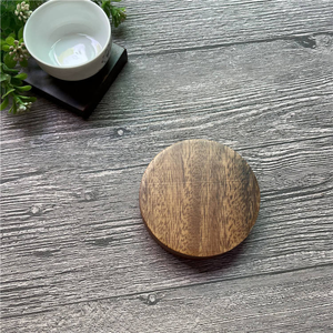 Posavasos de Madera de Bambú y Nogal Ecológicos de Lujo Personalizados, Posavasos de Madera Africana para Botellas, Posavasos de Madera para Café, Tapete para Tazas - Product Image 3