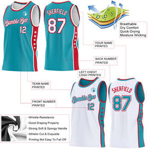 Tenues de basketball réversibles personnalisées, ensemble maillot d'entraînement par sublimation, haute performance, maille respirante, shorts de sport OEM - Product Image 3