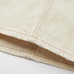 Jupe crayon mini en denim taille haute pour femme avec poches, couleur unie, tissu tissé, toutes saisons - Product Image 5