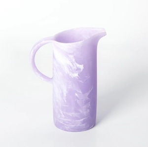 Contemporary Handmade Resin Beverage Jug with Resin Jug Finish Decorative Water Jug for Modern Dining and Kitchen Styling - Product Image 3