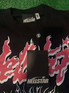 เสื้อยืด Hell Star ผู้ชาย ไซส์ใหญ่ สตรีทแวร์ คุณภาพสูง ผ้าฝ้าย 100% เสื้อยืดลายกราฟิก ยูนิเซ็กส์ เสื้อลำลอง ขายส่ง สั่งซื้อจำนวนมาก MOQ ต่ำ - Product Image 6