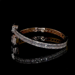 Pulseras de Cadena Fina Chapadas en Oro Rosa para Hombre, con Diamantes Moissanite VVS Certificados por IGI, Estilo Hip Hop, Joyería de Plata S925, Regalo - Product Image 6