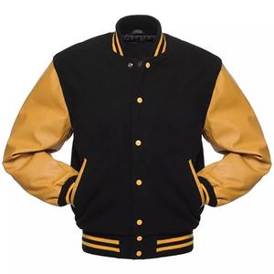Veste de baseball personnalisée, veste varsity, veste bomber brodée, veste varsity pour homme, haute qualité, prix bas - Product Image 3