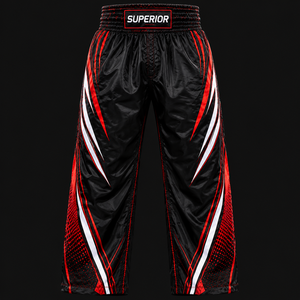 Ultra Performance Kickboxing Pants Flexible <b>Athletic</b> Trousers for Martial Arts Practice Fitness Training and Fighting - Product Image 1