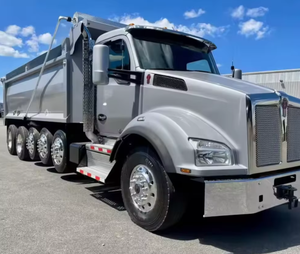 Precio al por mayor: Camión volquete Kenworth T880 de cinco ejes usado 2021 - Paccar 485HP 8L Manual 22' con volquete, envío mundial - Product Image 5